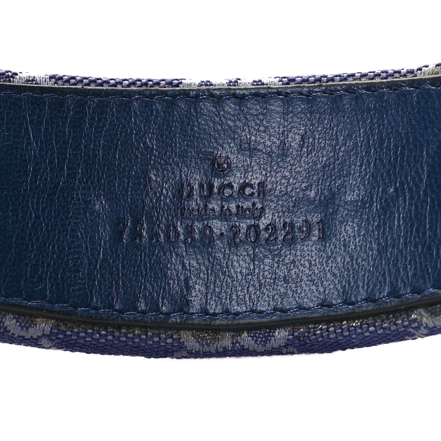 Gucci GG Canvas Danny Headband Blue 4 of 4