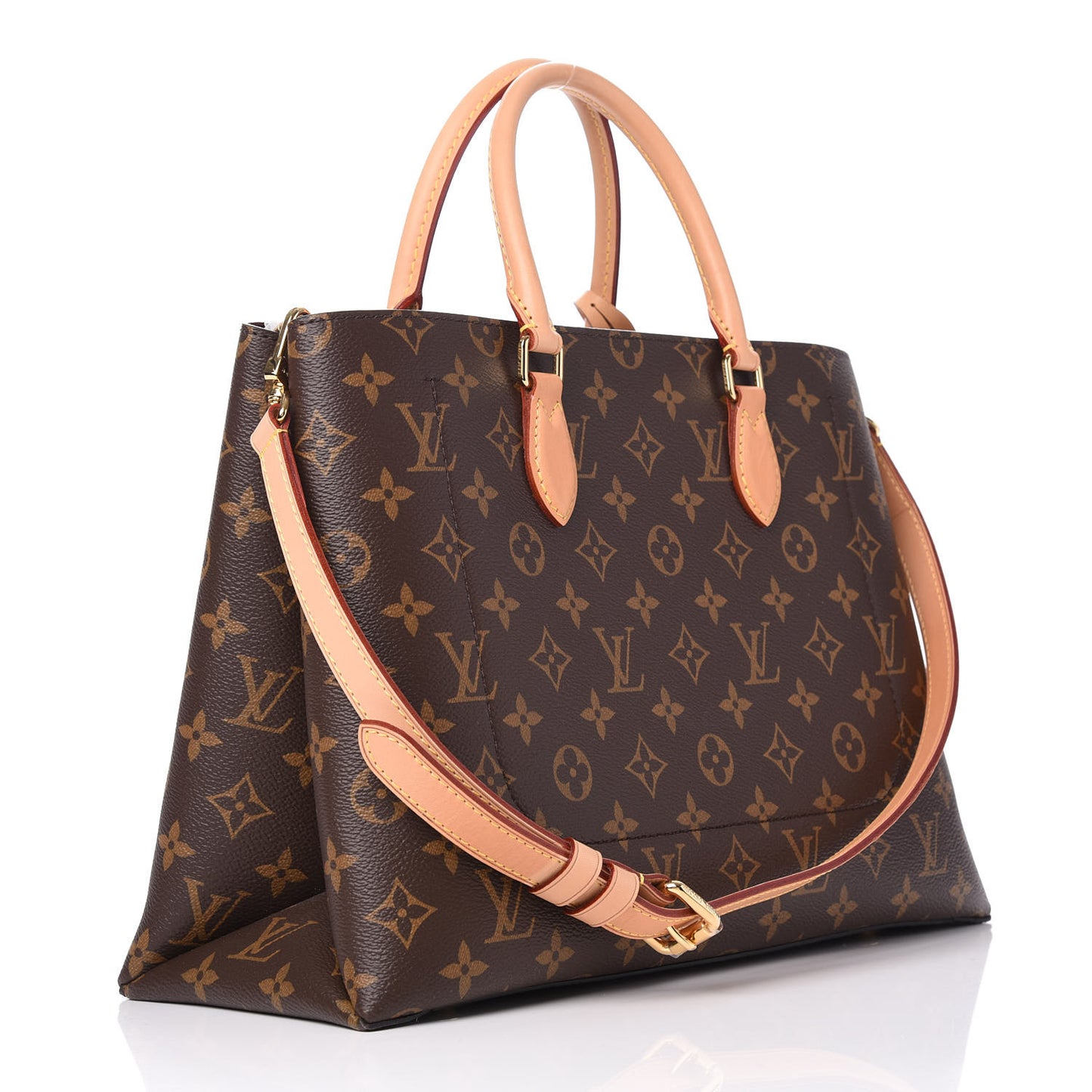 Monogram Flower Tote