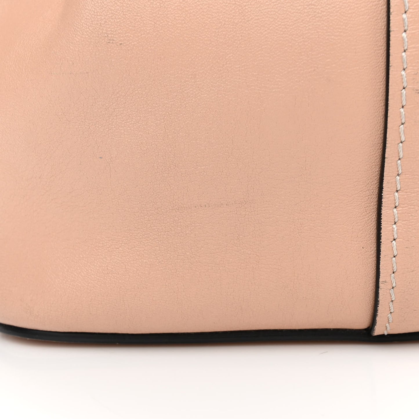 Calfskin Gala Small Bucket Bag Blush Nude