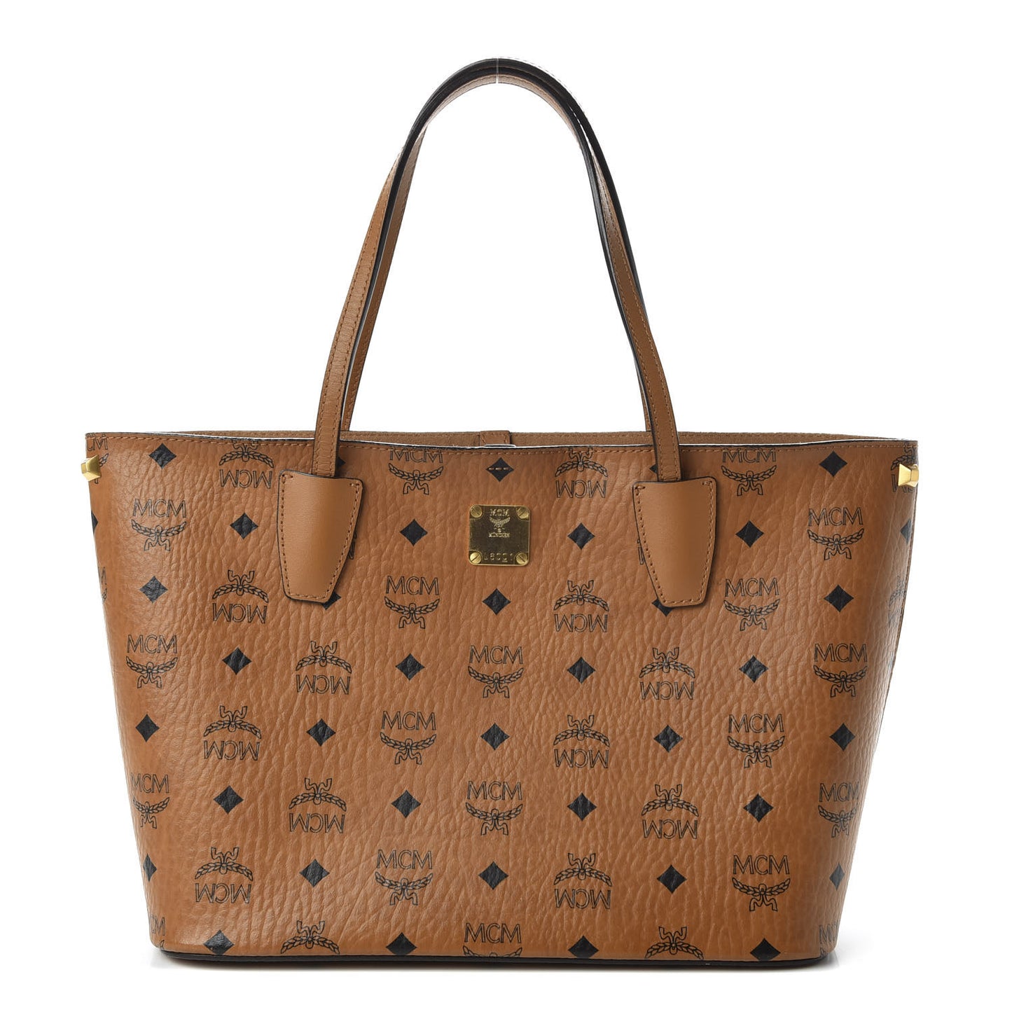 Visetos Small Project Tote Cognac