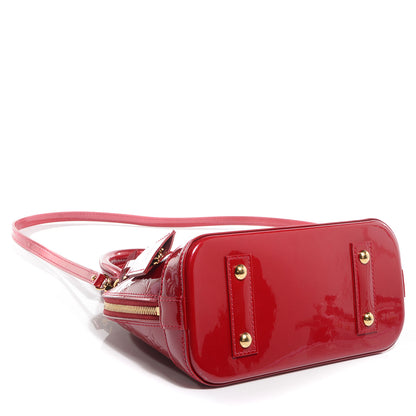 Louis Vuitton Vernis Alma BB Pomme D'Amour 4 of 7