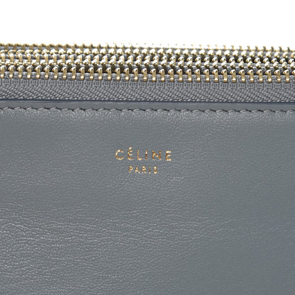 Celine Lambskin Small Trio Crossbody Bag Storm 7 of 10