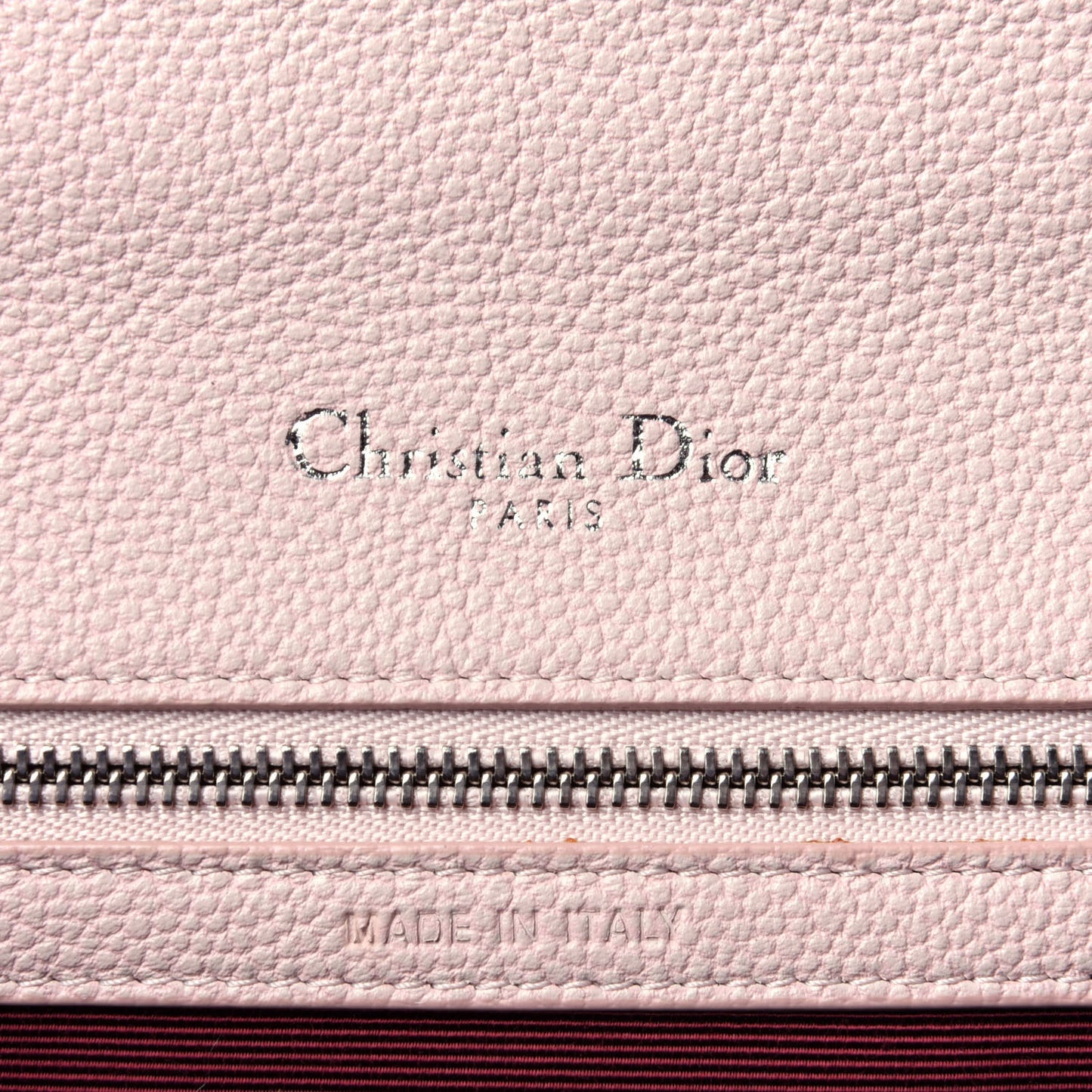 Grained Calfskin Cannage Medium Diorama Flap Bag Rose Poudre