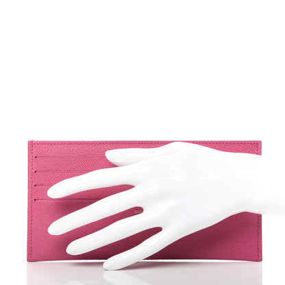 Louis Vuitton Calfskin Felicie Card Holder Insert Pink 2 of 6