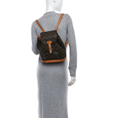 Louis Vuitton Monogram Montsouris MM Backpack 2 of 12