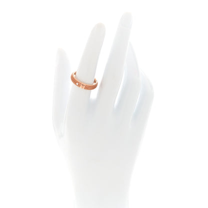 Damiani 18K Rose Gold Diamond Metropolitan Dream Ring 54 6.75 2 of 4