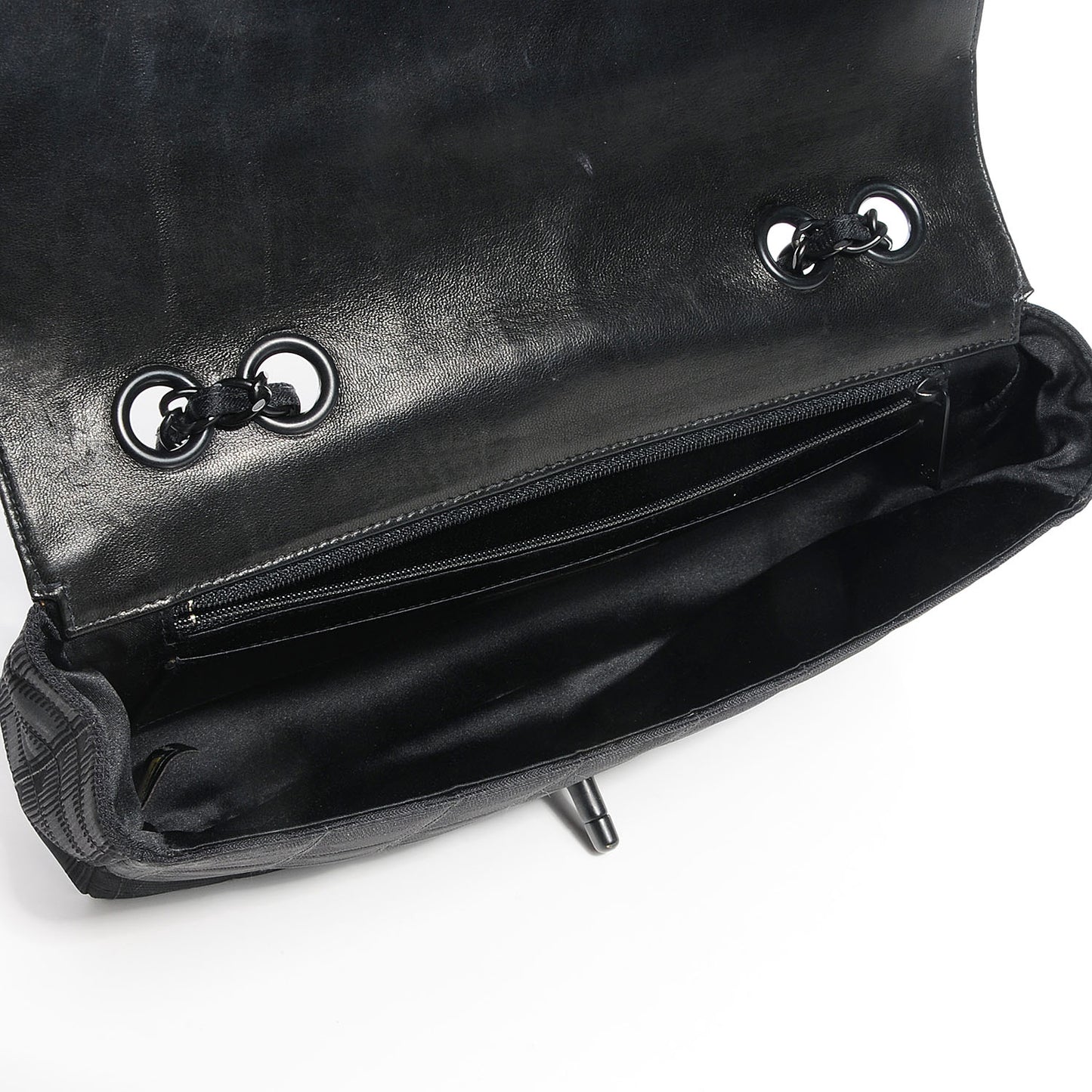 Nylon Travel Flap Black