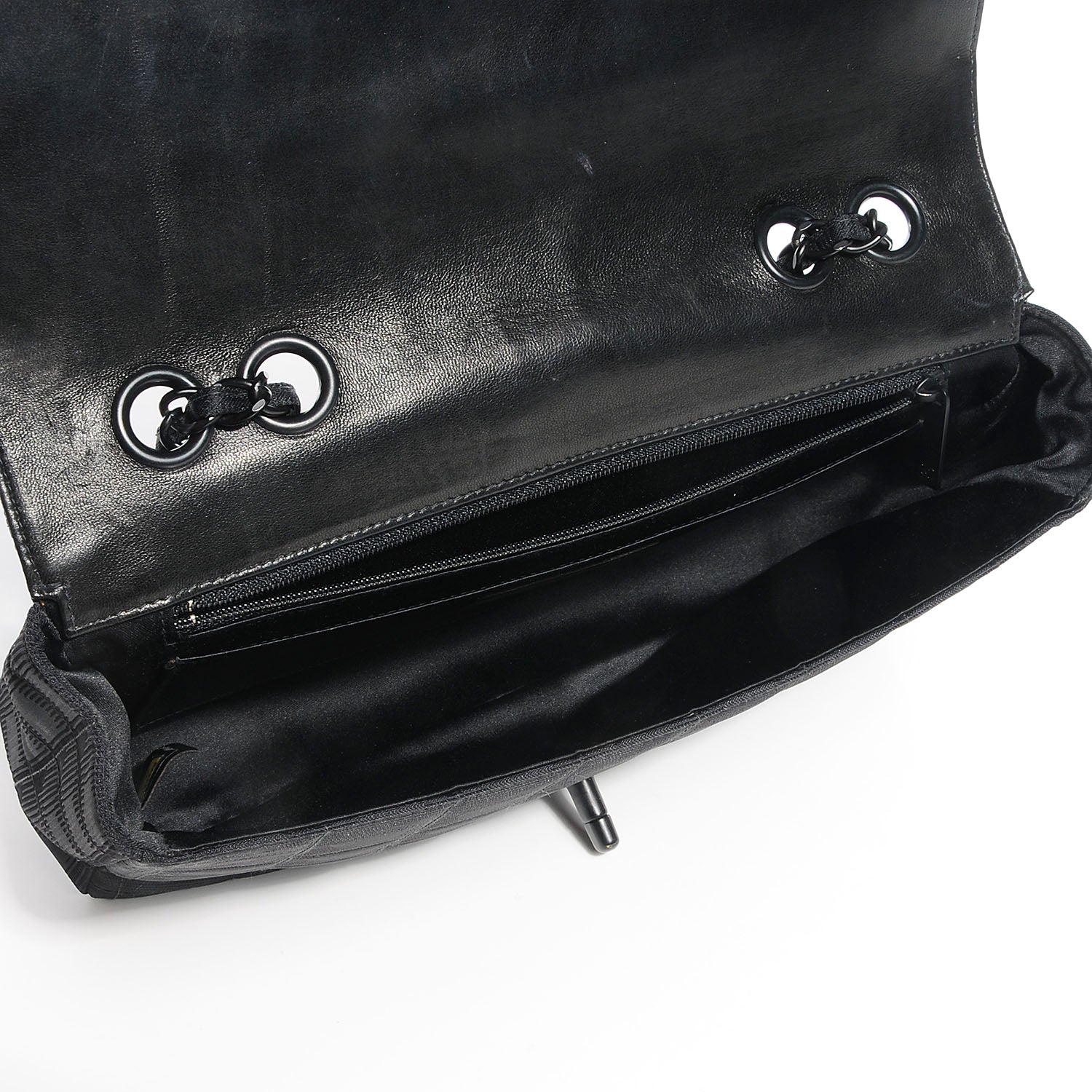 Chanel Nylon Travel Flap Black 6 of 9
