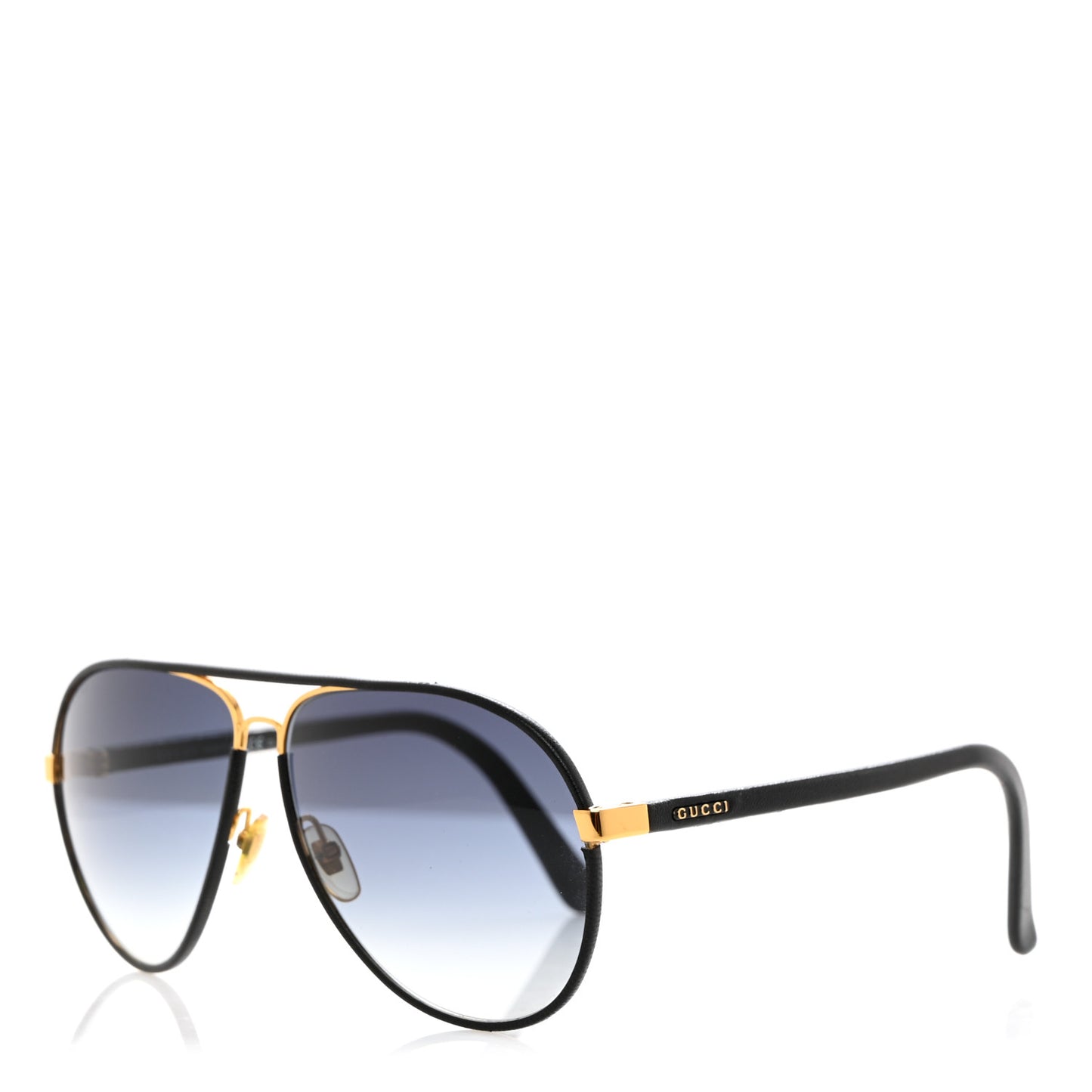 Calfskin Aviator Sunglasses GG2887/S Black
