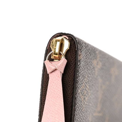 Louis Vuitton Monogram Clemence Wallet Rose Ballerine 9 of 11