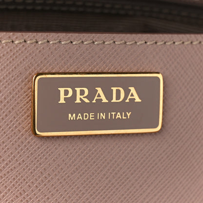 Prada Saffiano Medium Galleria Double Zip Tote Cammeo 8 of 12