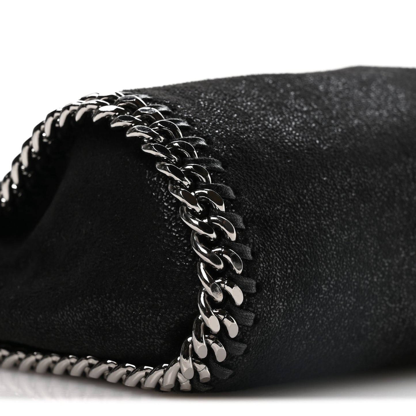 Shaggy Deer Mini Falabella Tote Black