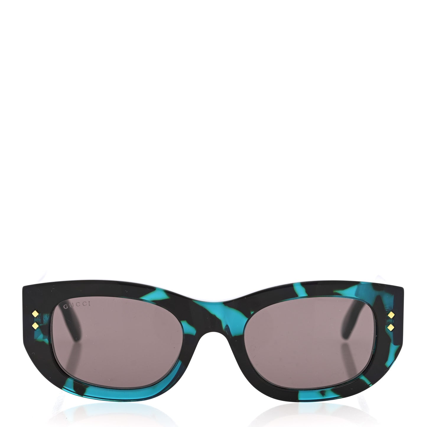 Acetate Rectangle Frame Sunglasses GG1215S Blue
