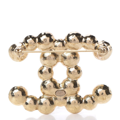 Chanel Pearl CC Brooch Gold 3 of 5