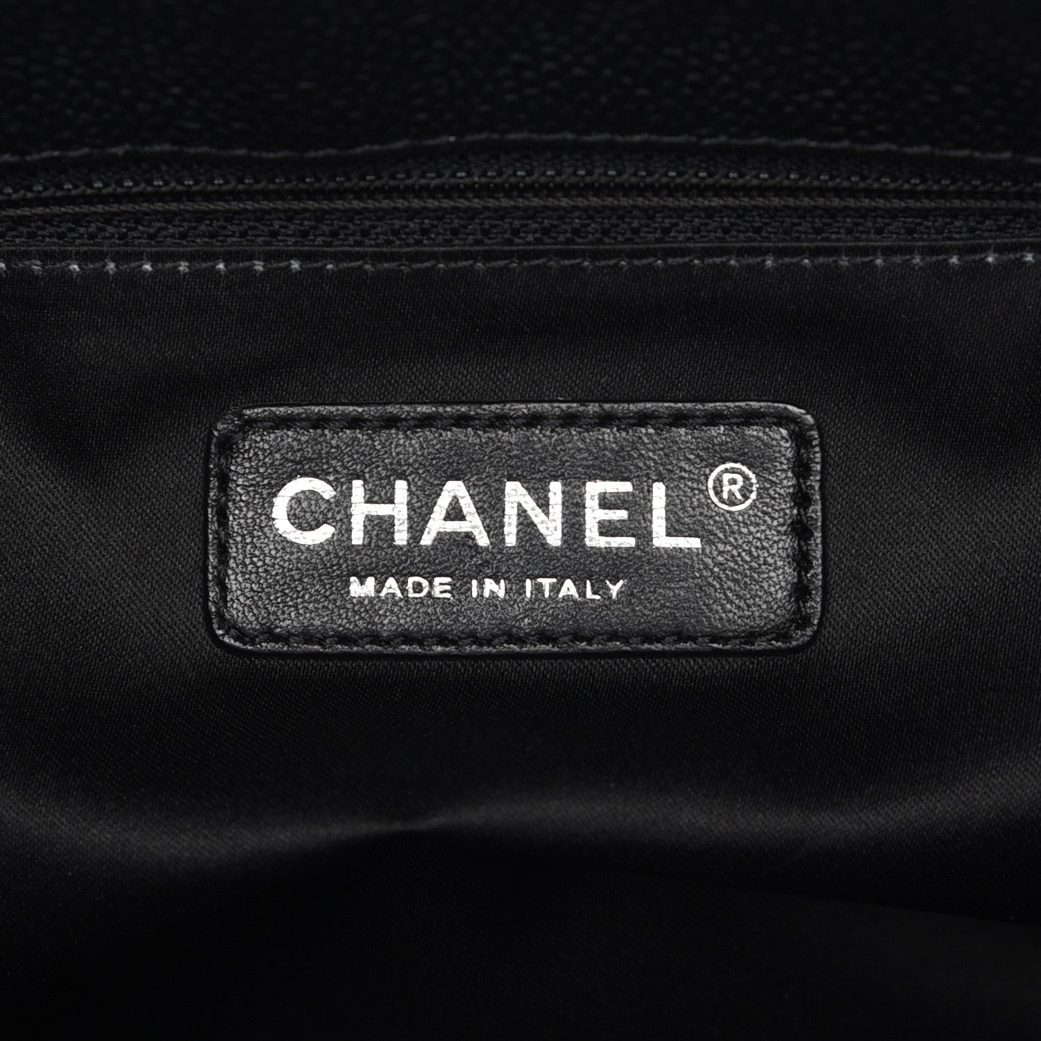 Chanel Caviar Quilted Grand Shopping Tote GST Black 6 of 7