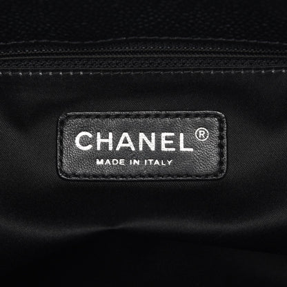 Chanel Caviar Quilted Grand Shopping Tote GST Black 6 of 7