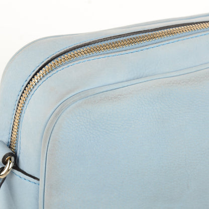 Gucci Vitello Range Small Soho Disco Bag Mineral Blue 8 of 9