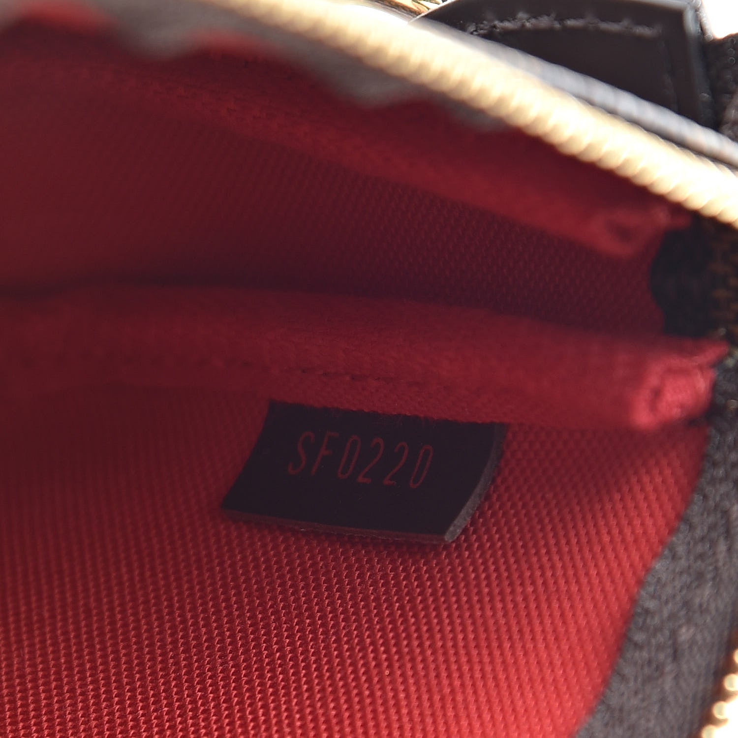 Louis Vuitton Damier Ebene Mini Pochette Accessories 7 of 8