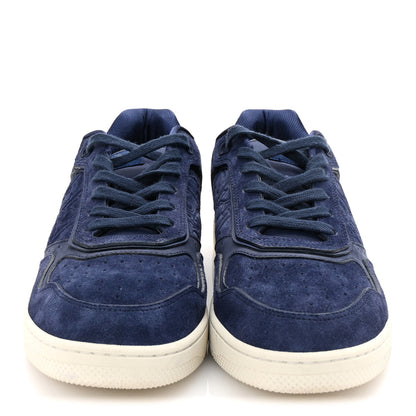 Christian Dior Suede Calfskin Oblique Mens B27 Uptown Low Top Sneaker 43 Navy Blue 3 of 9