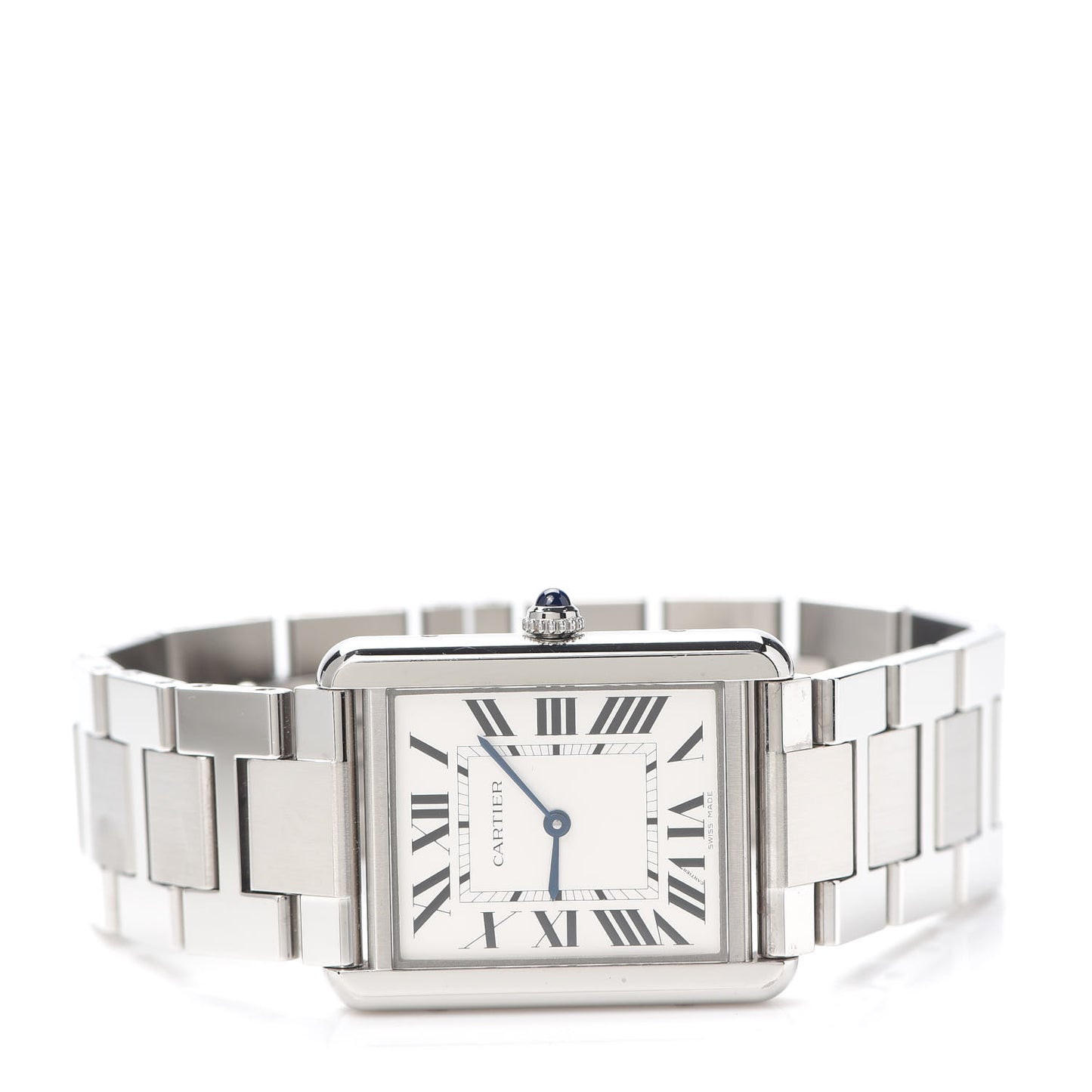 Stainless Steel 27mm Tank Solo Quartz Watch