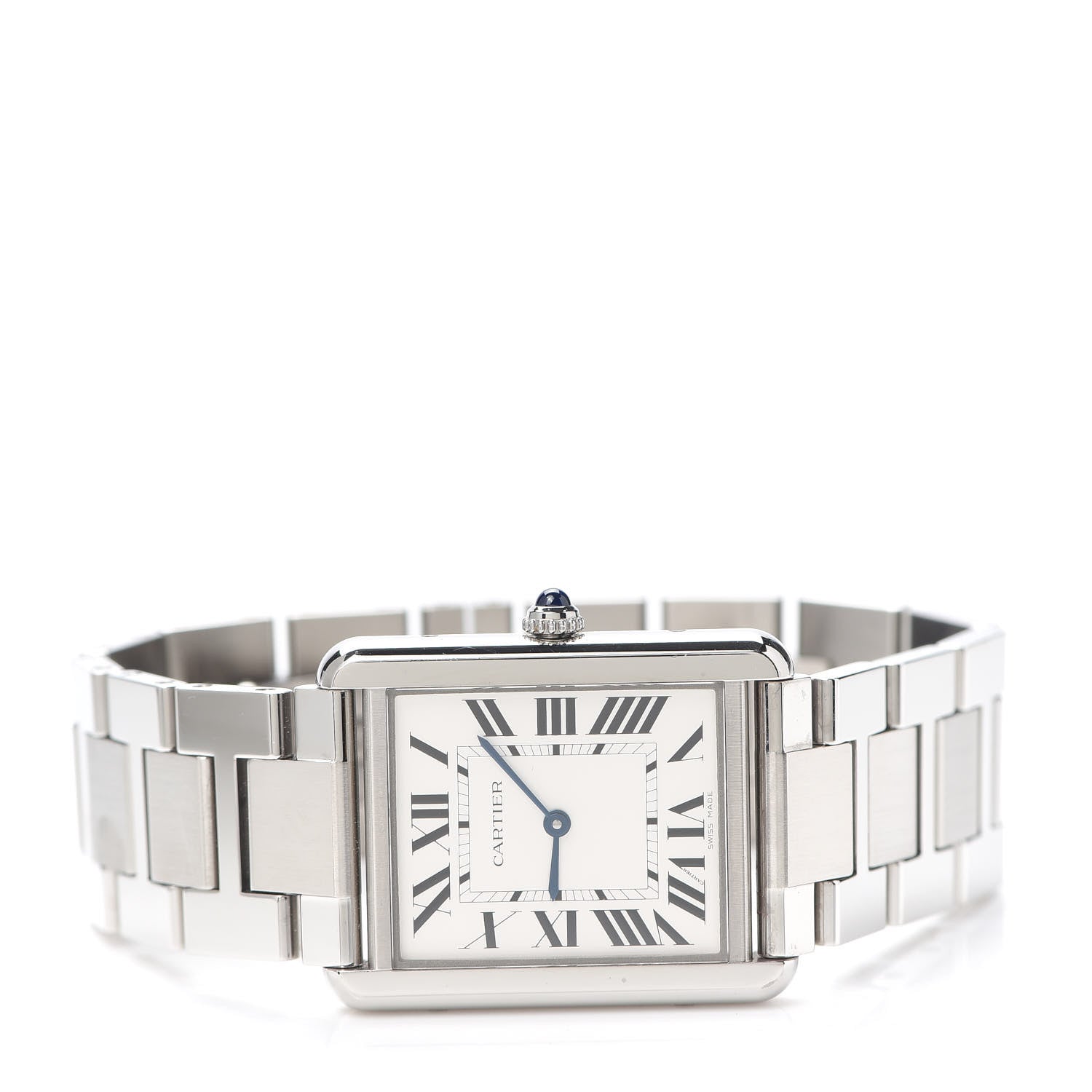 Cartier Stainless Steel 27mm Tank Solo Quartz Watch 2 of 6