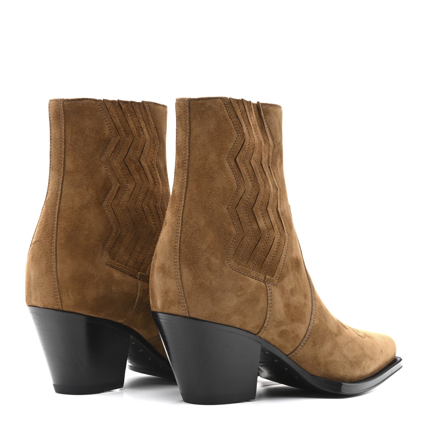 Suede Womens Vegas Ankle Boot 39 Brun Fume
