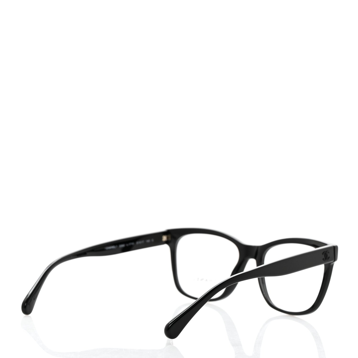 Chanel Acetate CC Square Eyeglasses 3392 Black 4 of 8