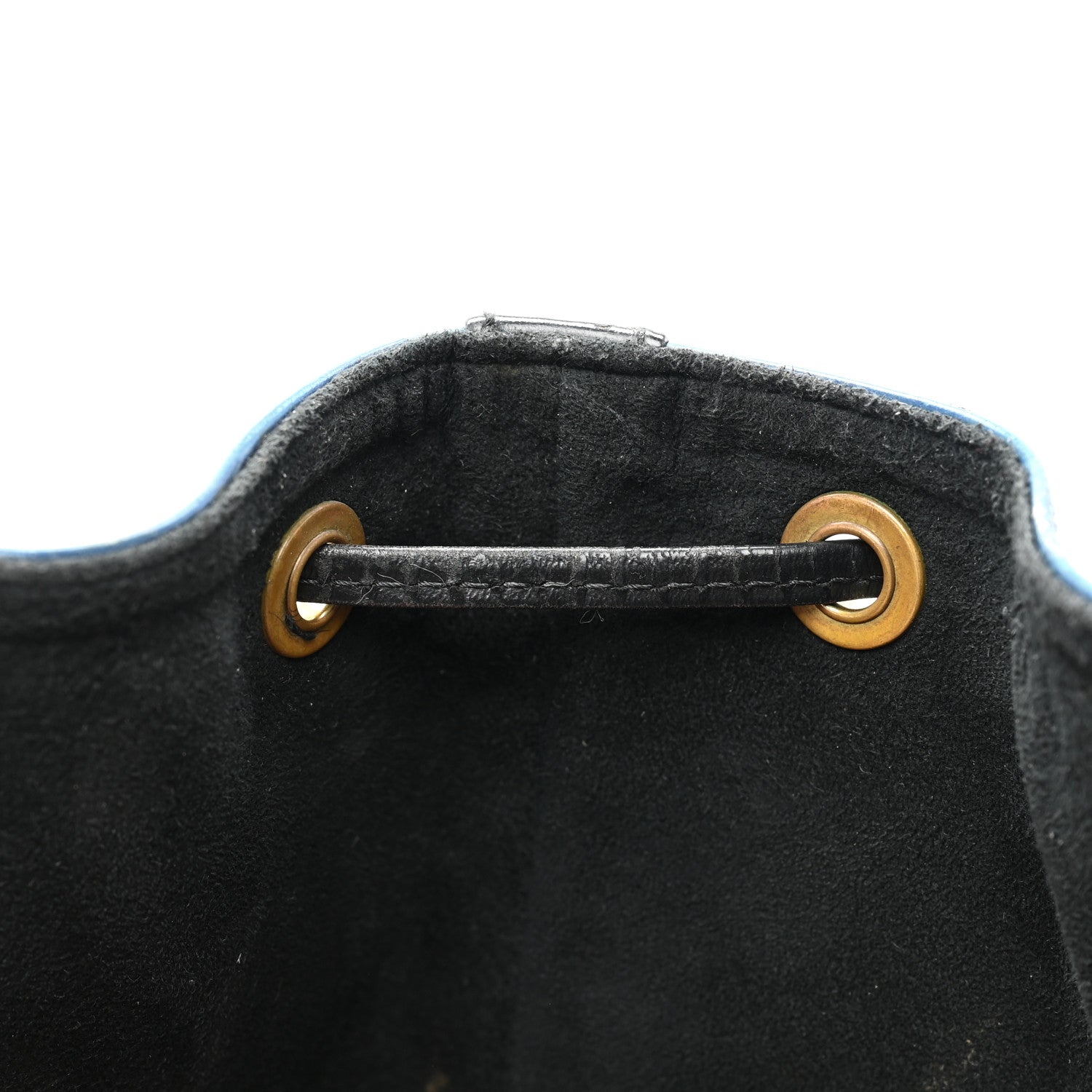 Louis Vuitton Epi Petit Bi-Color Noe Bleu Toledo Black 11 of 19
