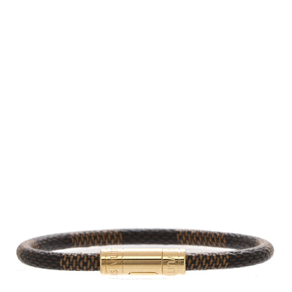 Louis Vuitton Damier Ebene Keep It Bracelet 1 of 4