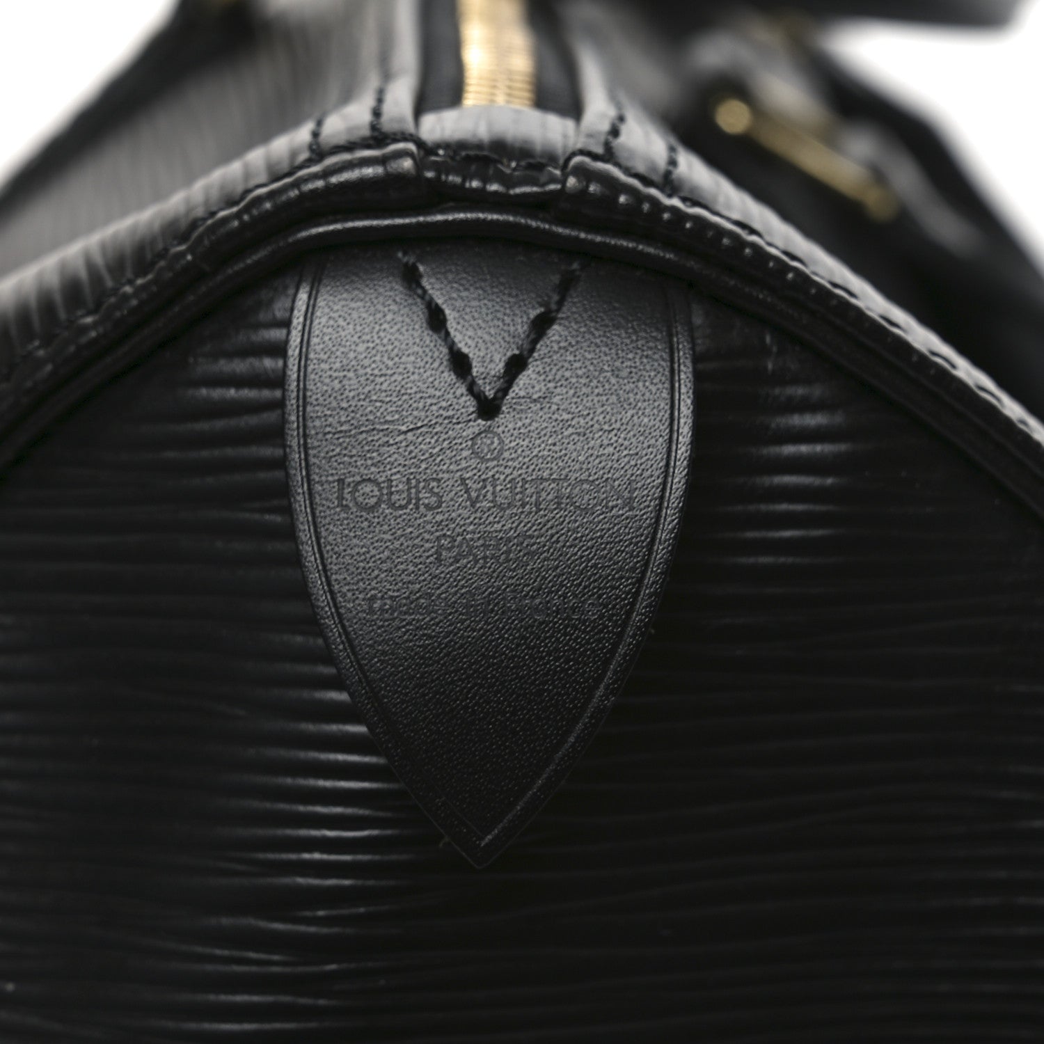Louis Vuitton Epi Speedy 35 Black 5 of 9