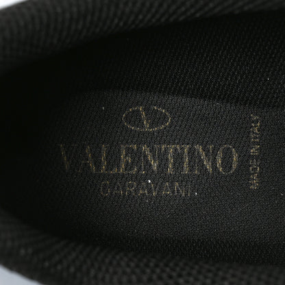 Valentino Garavani Calf Hair Suede Leopard Print Womens Rockrunner Sneakers 42 Multicolor 7 of 8