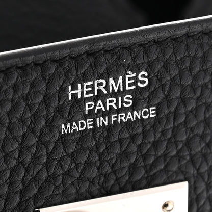 Hermes Togo BIRKIN 30 Black 5 of 10