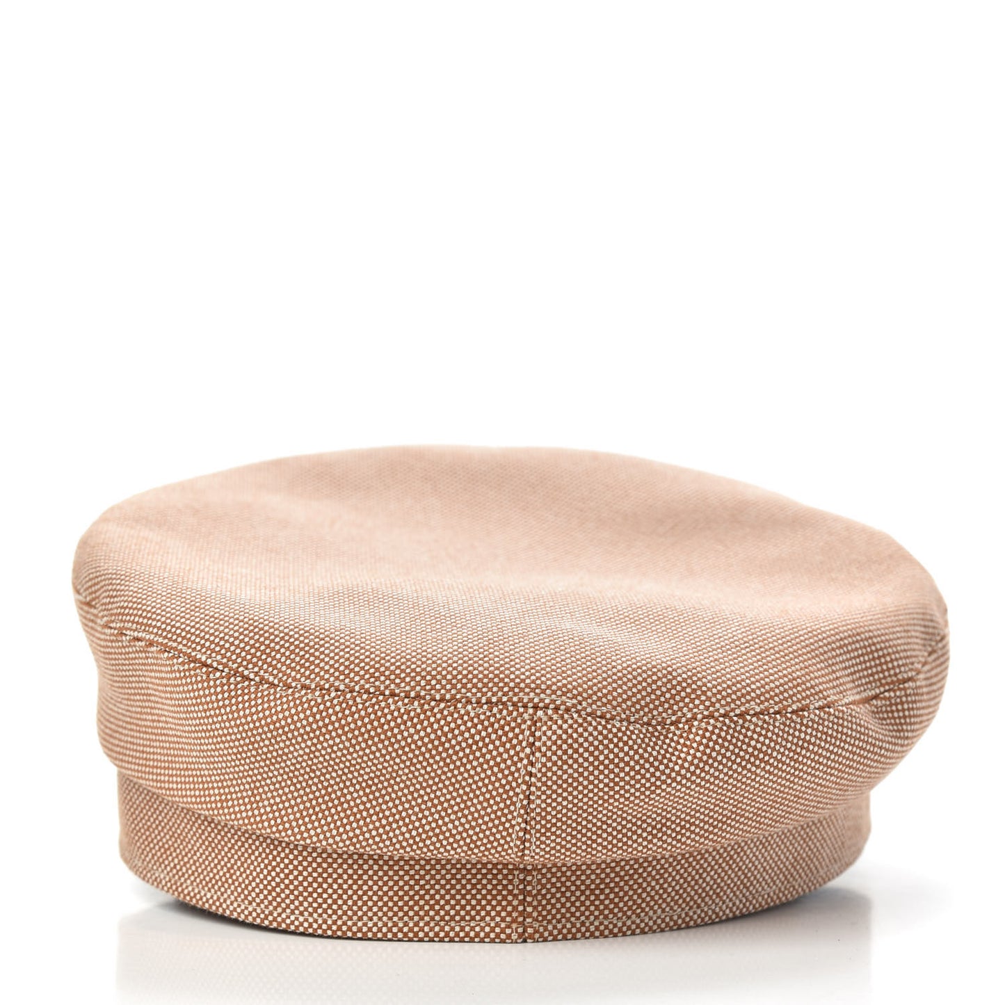Cotton Silk Swift Clou de Selle Vauban Cap 57 Marron Alezan Gold