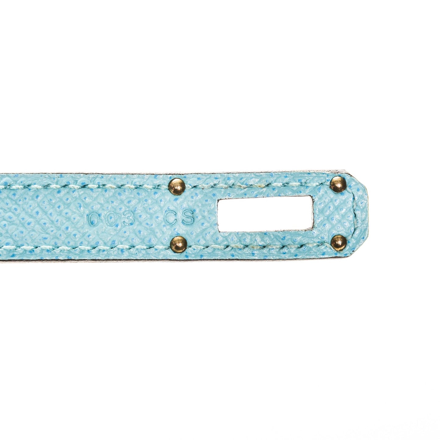Epsom Medium Kelly Wallet Bleu Atoll