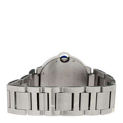 Cartier Stainless Steel Diamond Bezel 36mm Ballon Bleu De Cartier Automatic Watch 3 of 5