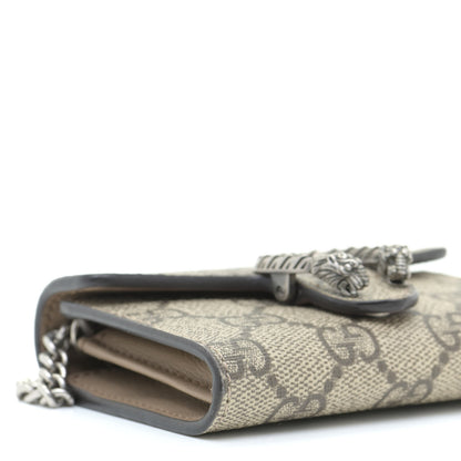 Gucci GG Supreme Monogram Dionysus Coin Purse Taupe 7 of 10