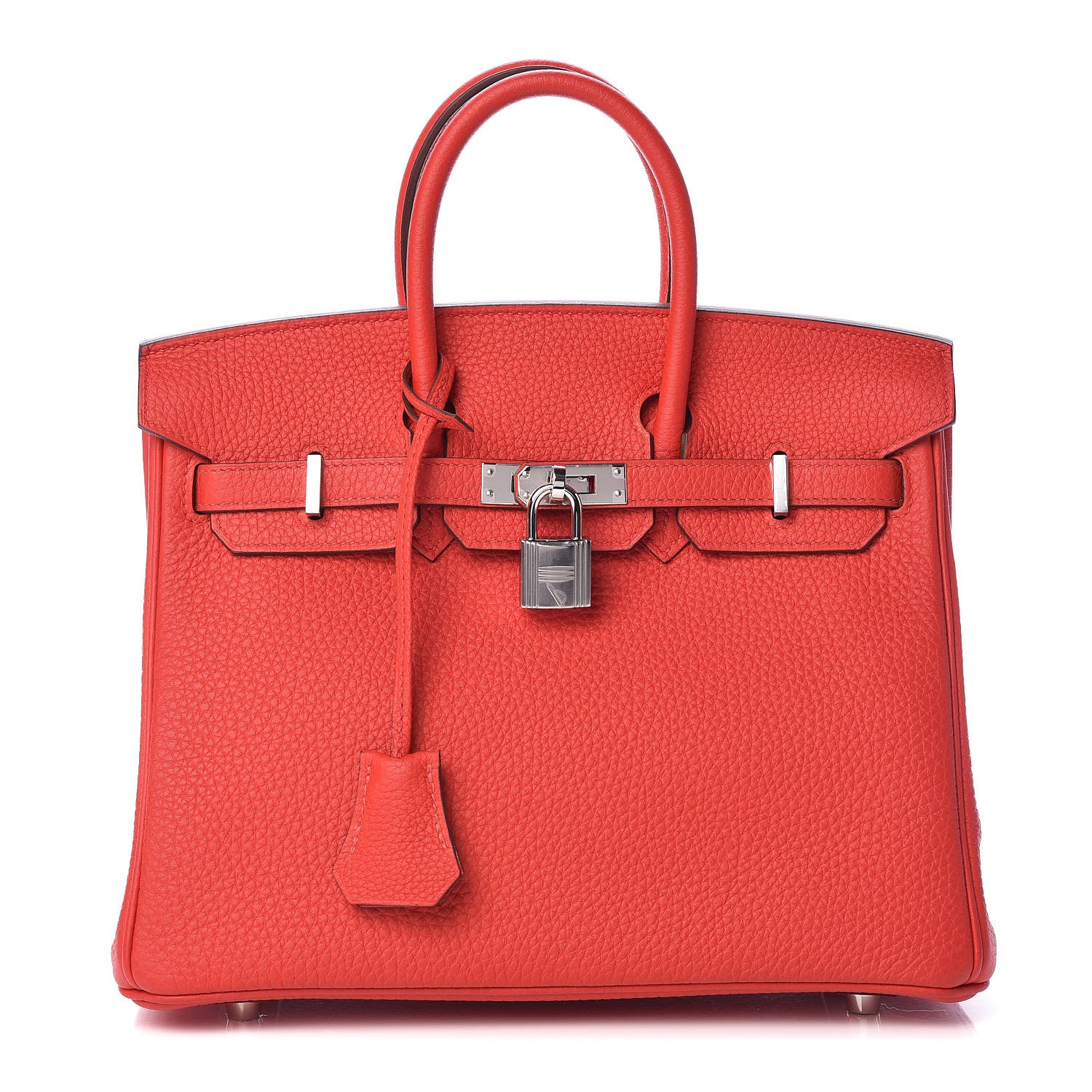 Hermes Togo Birkin 25 Rouge De Coeur 1 of 31