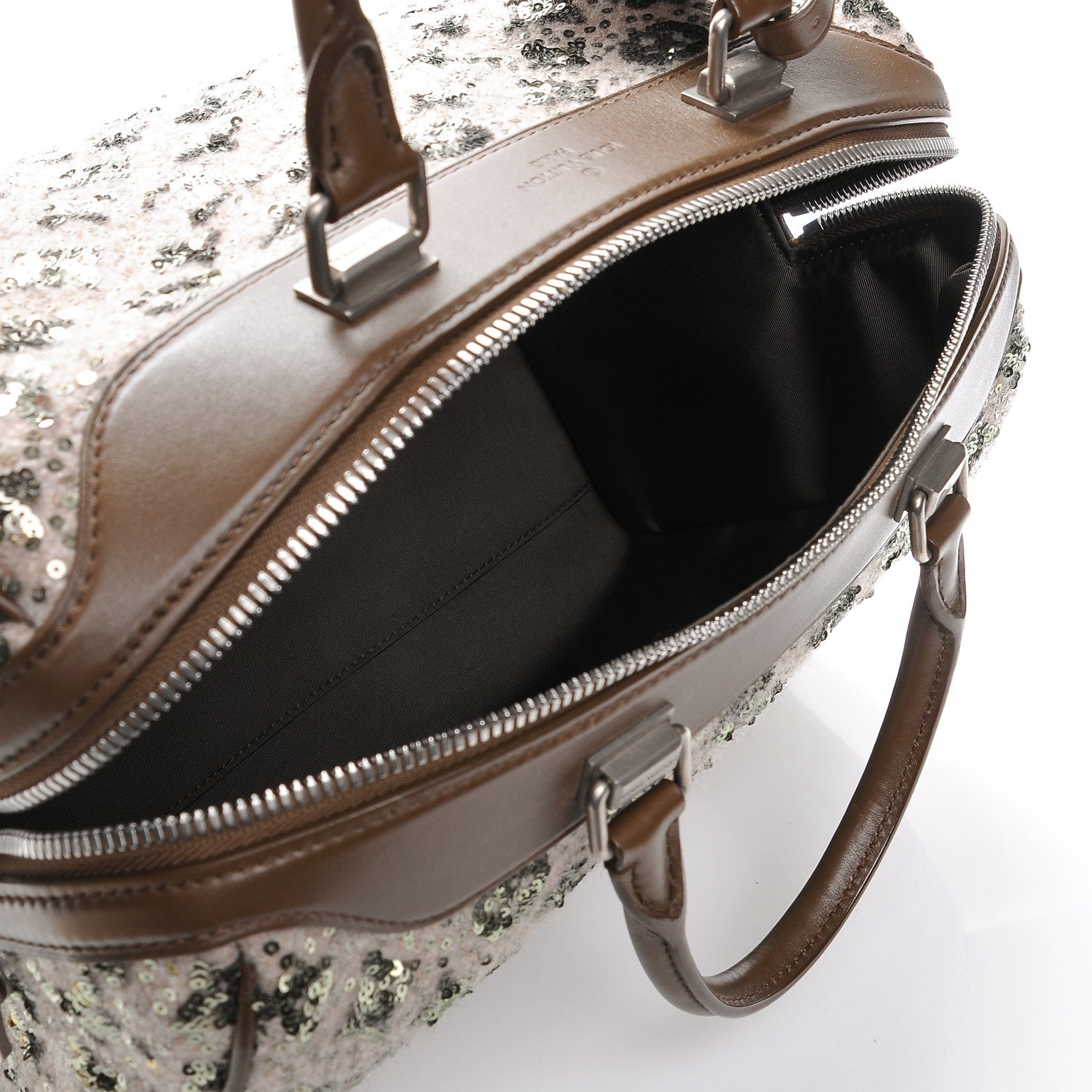 Louis Vuitton Sequin Monogram Sunshine Express Speedy Kaki 5 of 7