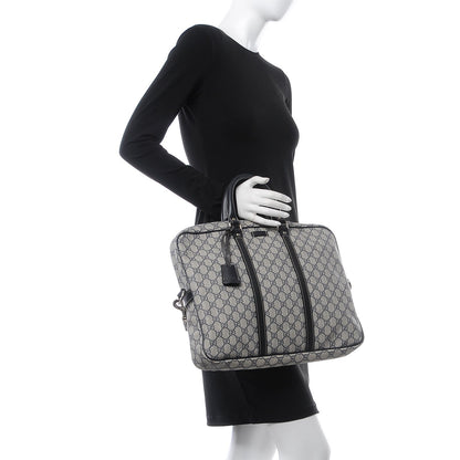 Gucci GG Plus Monogram Medium Briefcase Navy 3 of 8