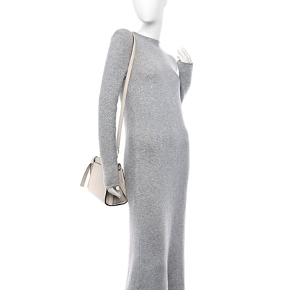 Fendi Vitello Seta Shiny Nappa Laces Mini Peekaboo I SEE U Satchel Latte 2 of 11