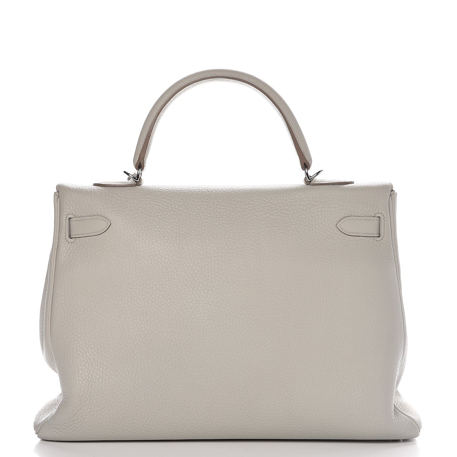 Hermes Taurillon Clemence Kelly Retourne 35 Gris Perle 4 of 29