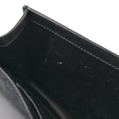 Saint Laurent Textured Calfskin Classic Y Ligne Clutch Black 8 of 11