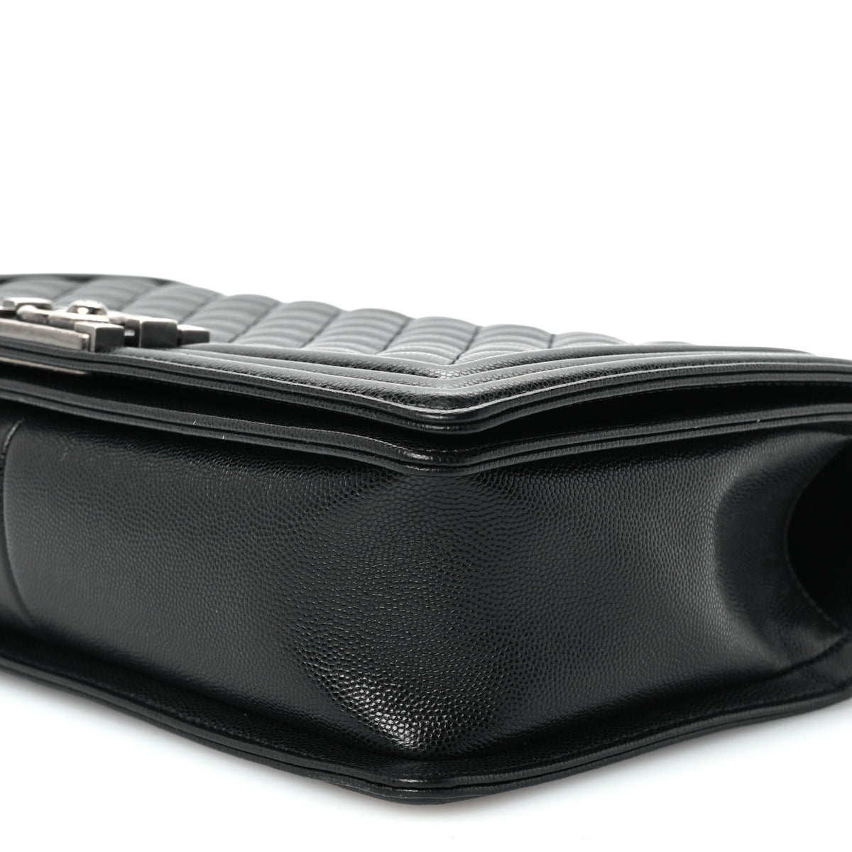 Caviar Quilted New Medium Boy Flap Black
