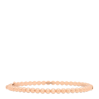 Van Cleef & Arpels 18K Rose Gold Perlee Pearls of Gold Bracelet XS 1 of 4
