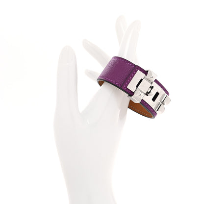 Hermes Evercolor Collier de Chien CDC Bracelet T2 Anemone 2 of 5