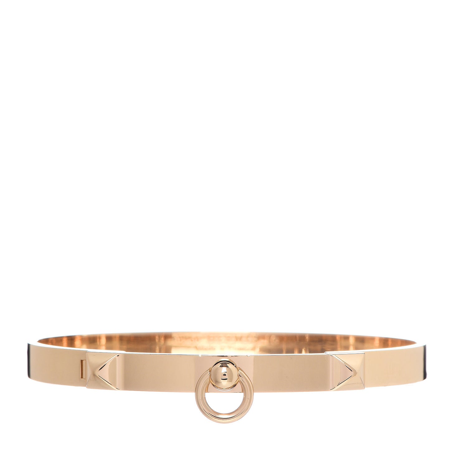 18K Yellow Gold PM Collier De Chien Bracelet LG