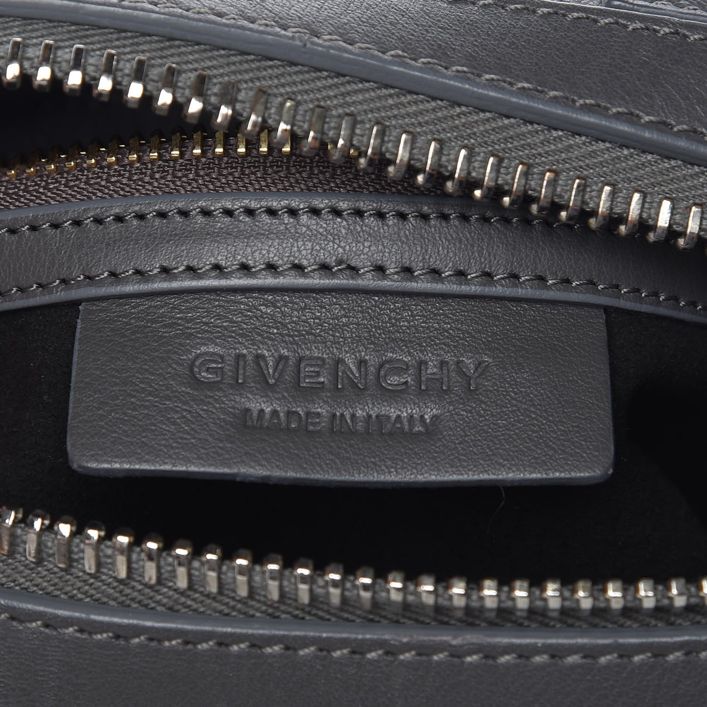 Lambskin Mini Lucrezia Elephant Grey