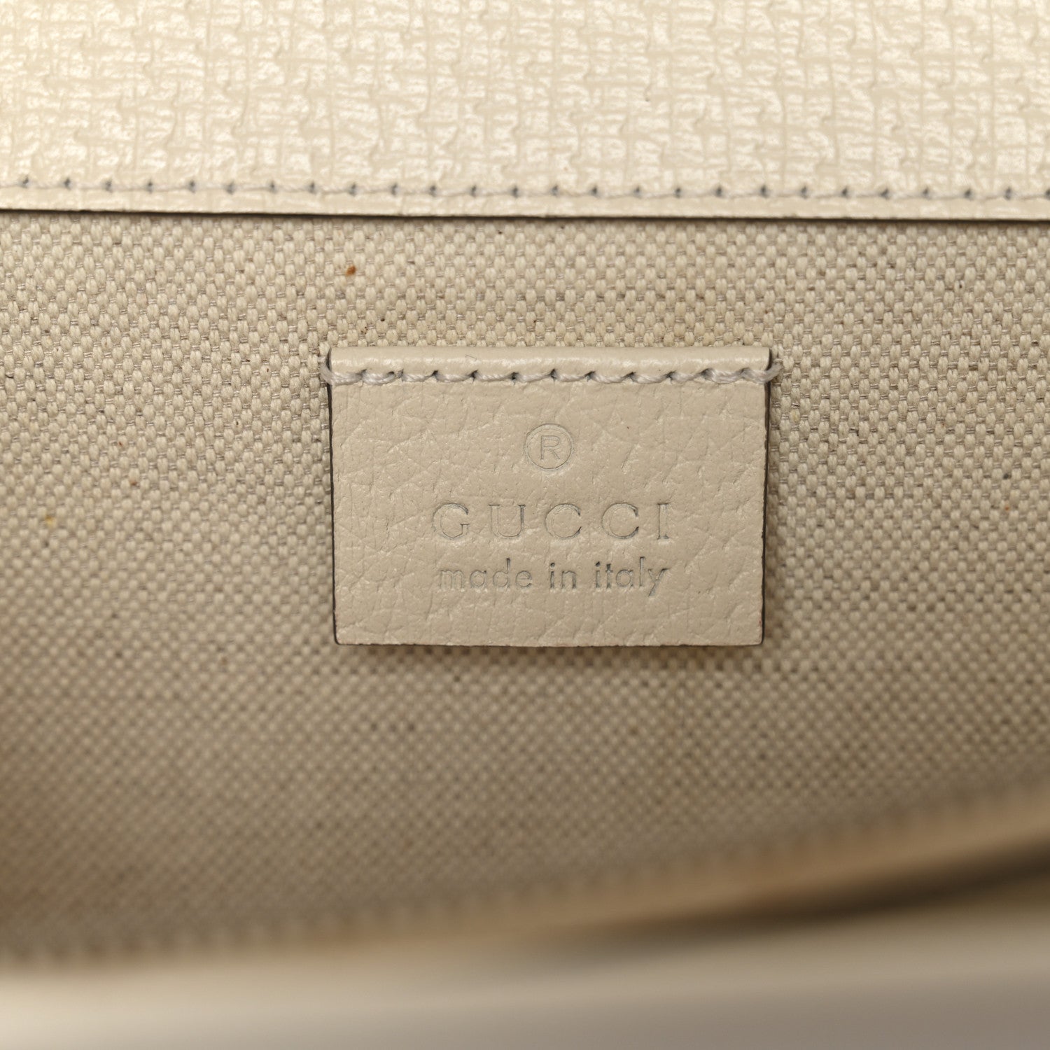 Gucci Textured Calfskin Crystal Small Dionysus Shoulder Bag Mystic White 5 of 12