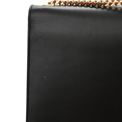 Saint Laurent Smooth Calfskin Medium Classic Monogram Kate Tassel Satchel Black 13 of 14
