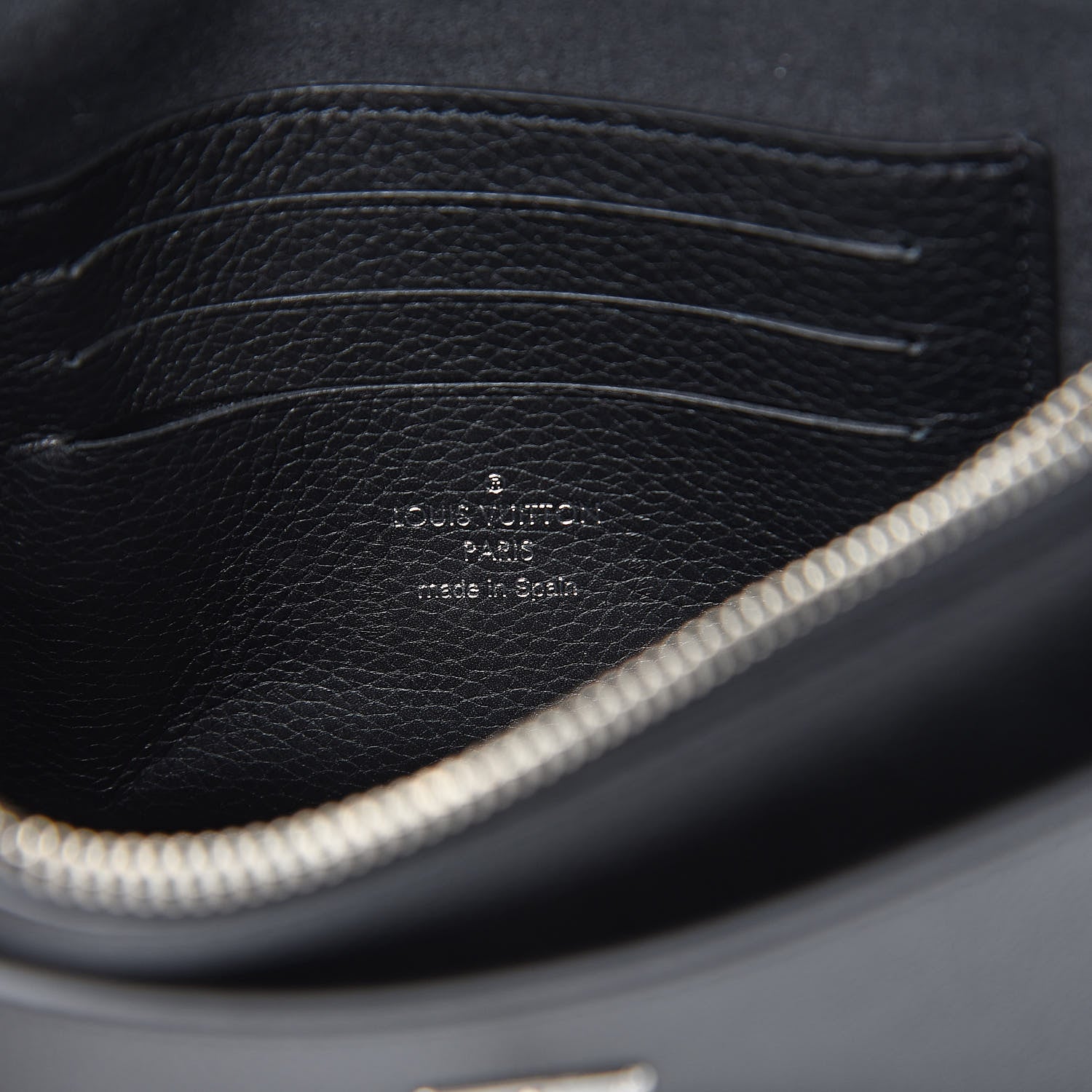 Louis Vuitton Soft Calfskin My Lockme Chain Pochette Black 8 of 9